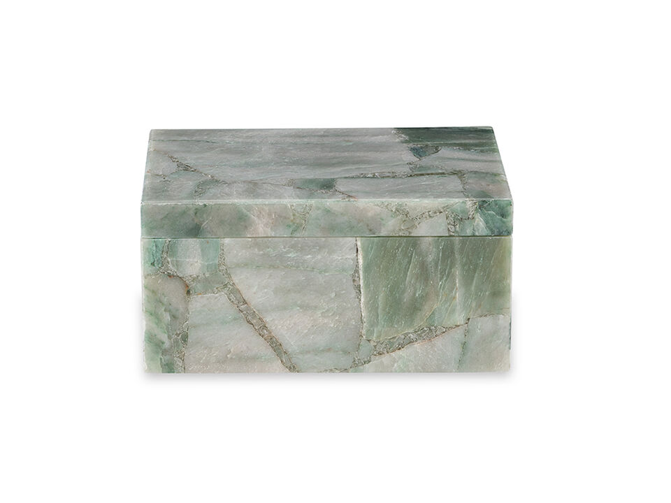 Large Green Aventurine Box