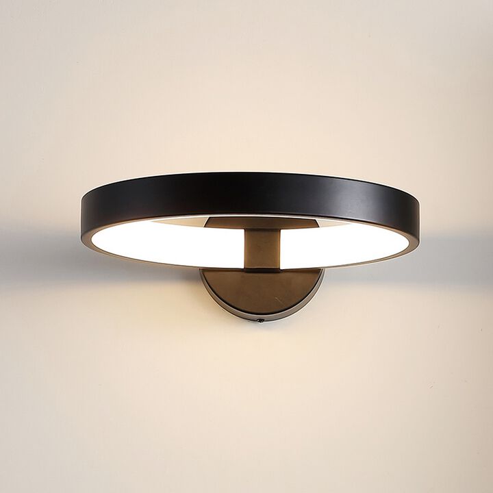 Nathaniel Dimmable Integrated LED Metal Wall Sconce