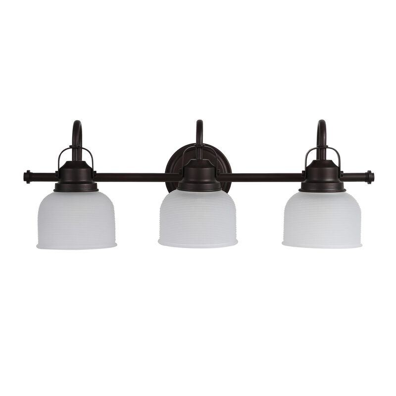 Virginia Metal/Glass LED Vanity Light