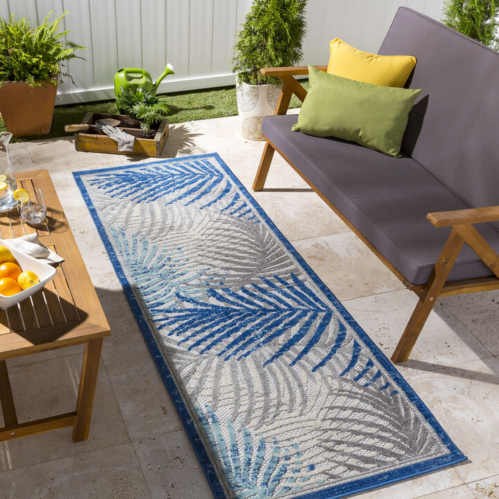 Big Sur BSR-2312 2' x 3' Blue Rug