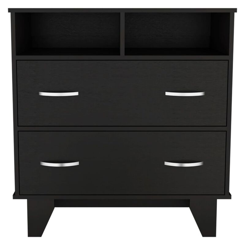 Double Drawer Dresser Arabi, Bedroom, Black