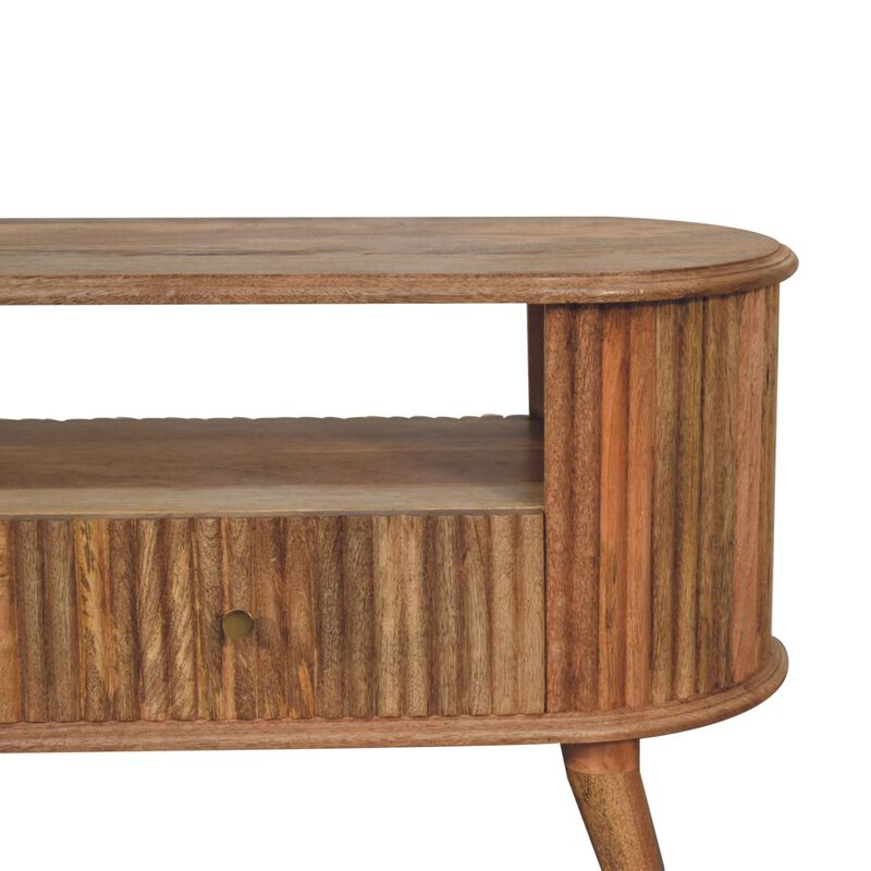 Artisan Furniture Solid Wood Soba Nordic Media Unit