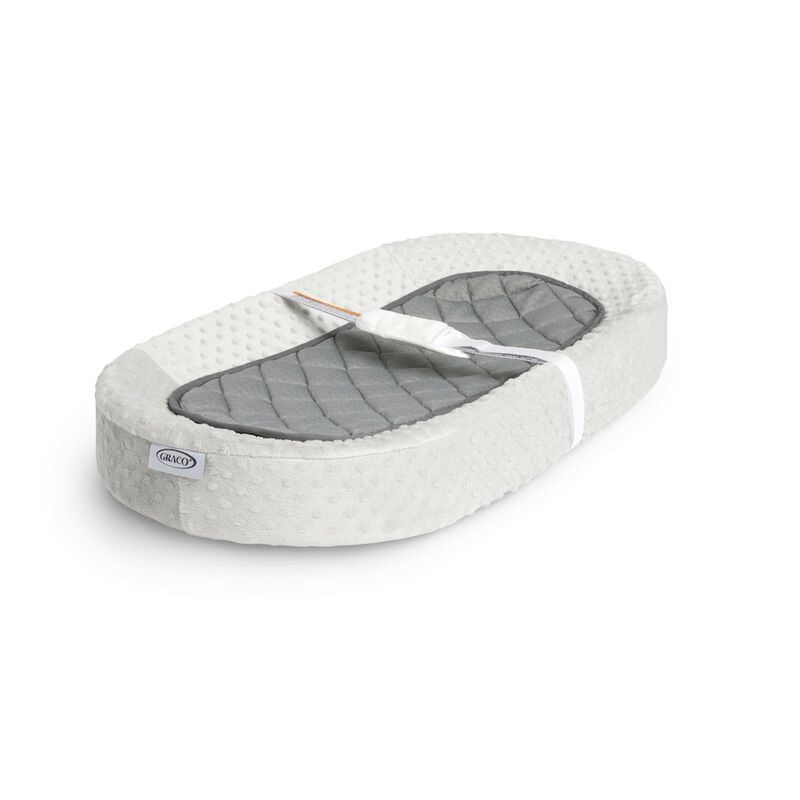 Graco Premium Oval Contoured Changing Pad with Bonus Cover and Water