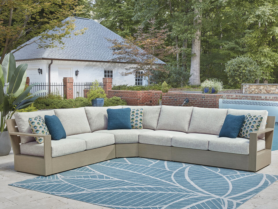 Kimpton Isle 4-Piece Outdoor Sectional