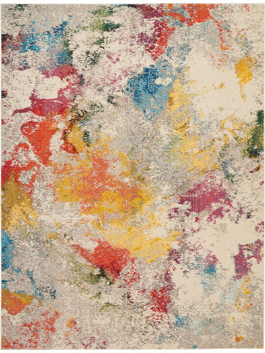 Celestial CES12 Ivory/Multicolor 9' x 12' Rug