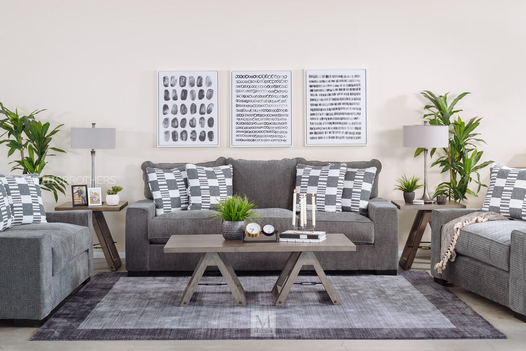 Michael Nicholas Designs Troy Sofa in Grey