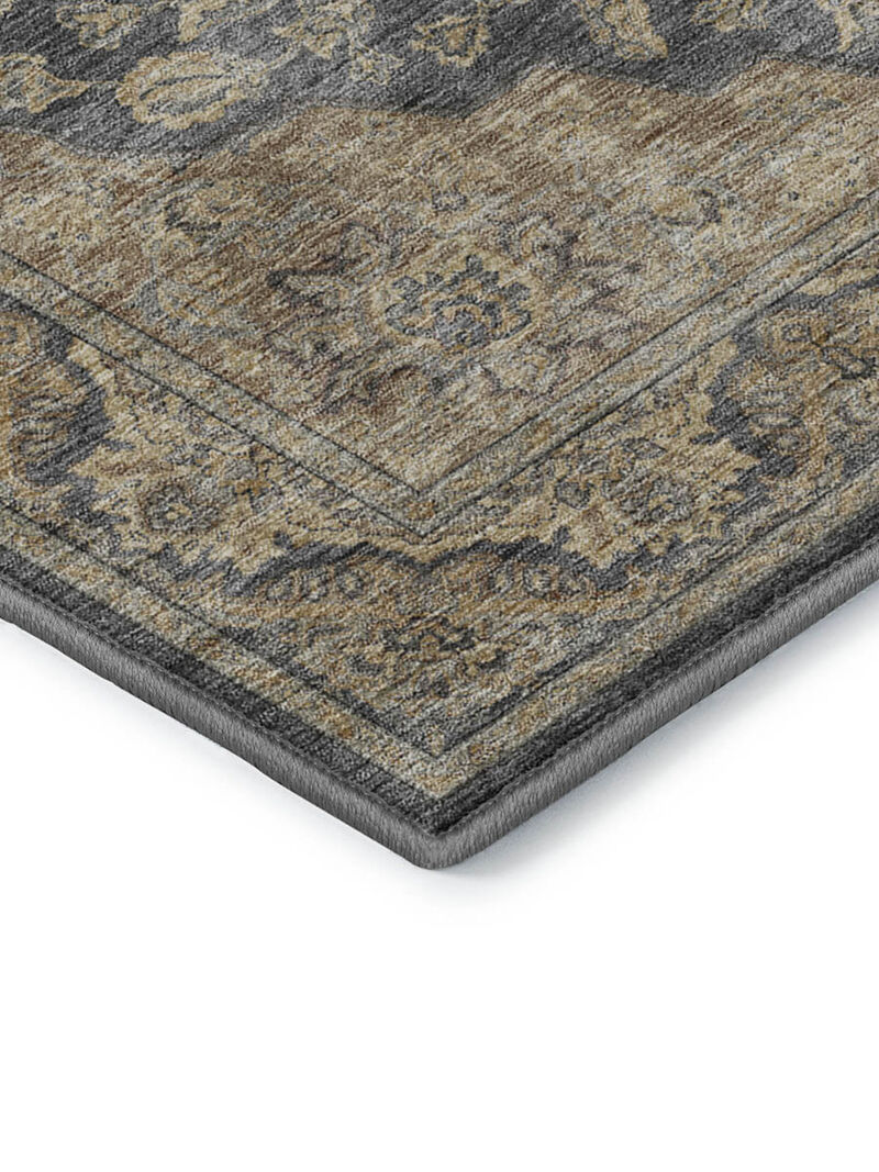 Hatay HY3 Charcoal 3' x 5' Rug