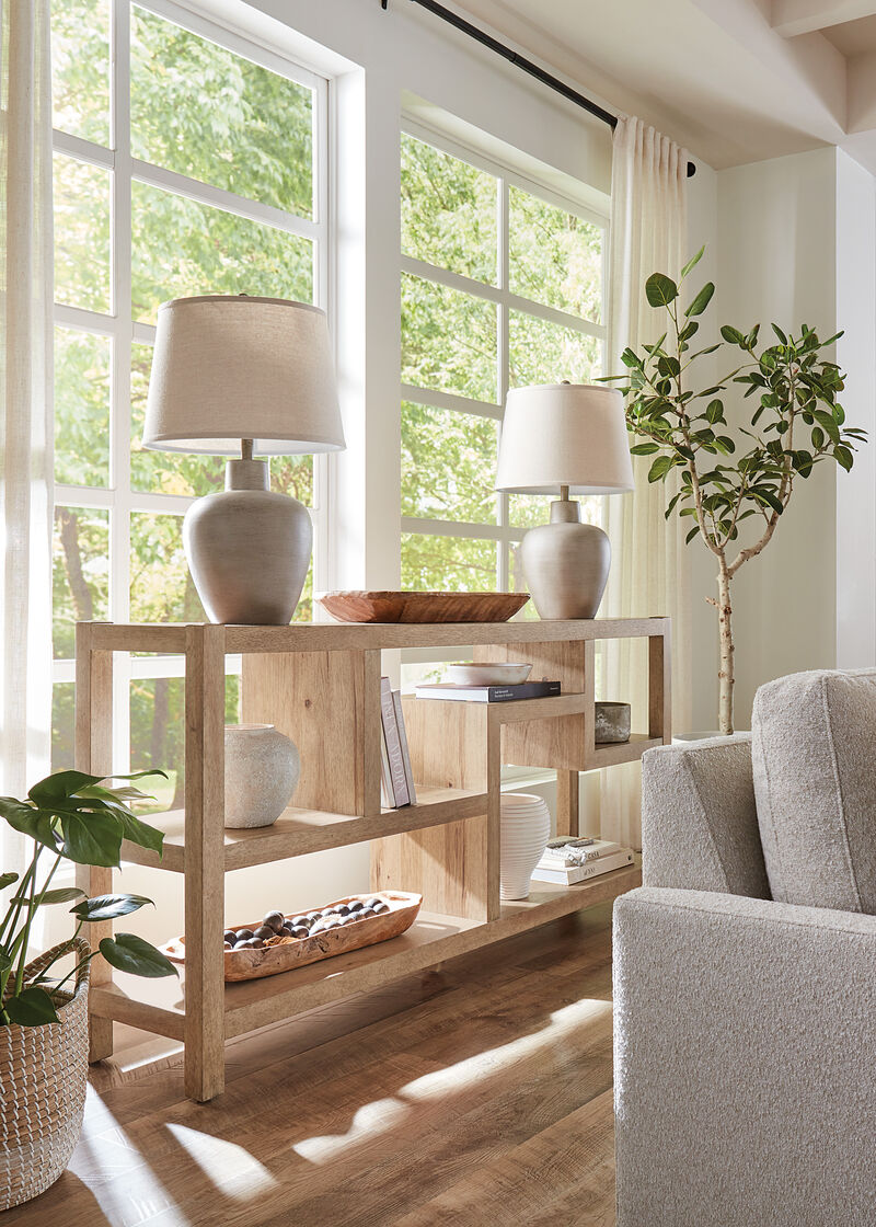 Vineyard Row Small Console