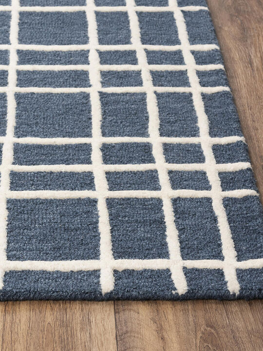 Lofton A07102 Blue 7'9" x 9'9" Rug