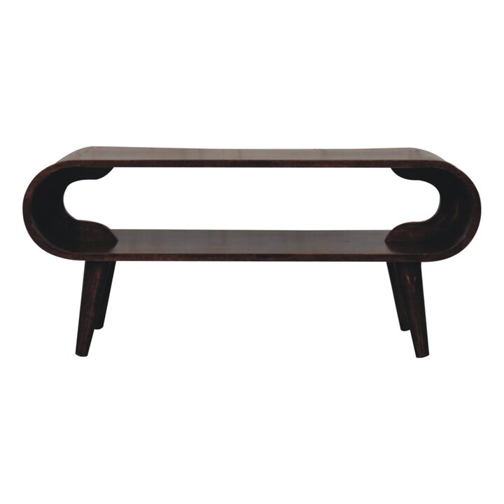 Artisan Furniture Solid Wood California Walnut Amaya Coffee Table