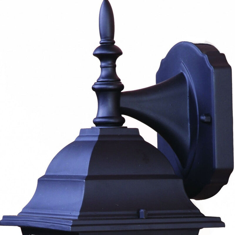 Hivvago Black Swing Arm Outdoor Wall Light