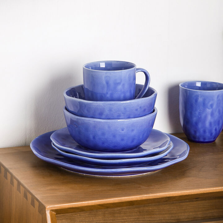 Stone Lain Constance Porcelain 16 Piece Dinnerware Set