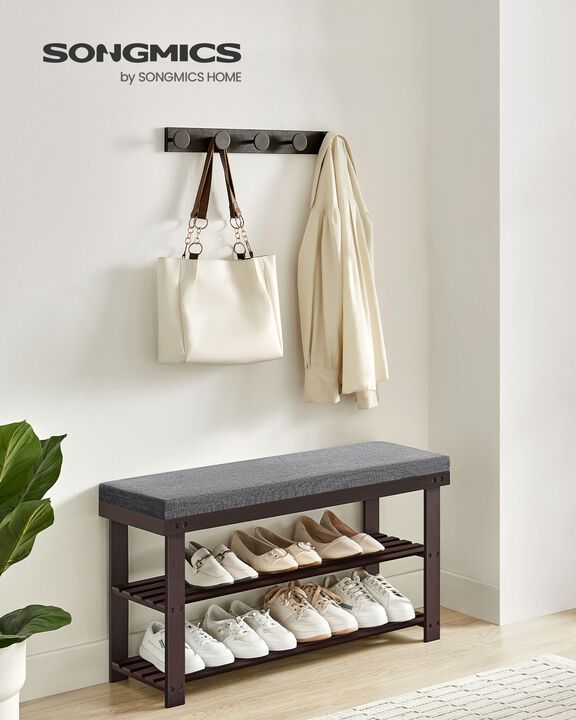 Storage Bench with Cushion: Comfortable and Functional Seating for Organized Spaces