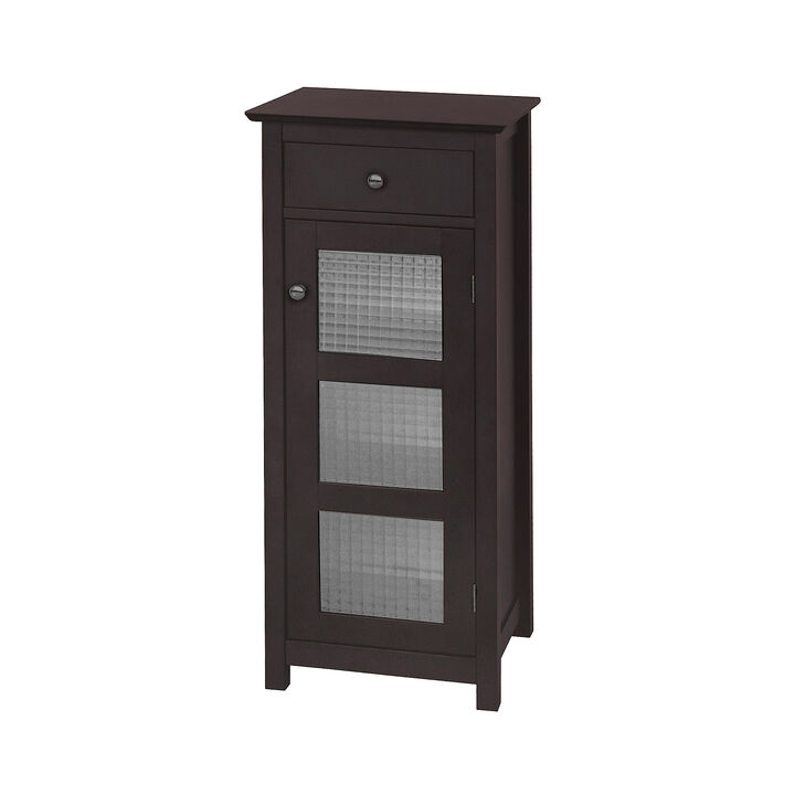 Teamson Home Chesterfield Floor Cabinet 1 Door and 1 Drawer Teamson Home Chesterfield Floor Cabinet 1 Door and 1 Drawer