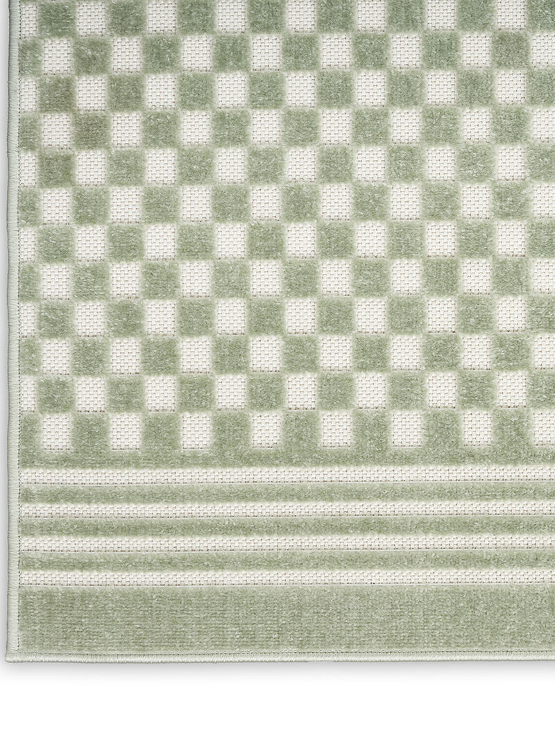 Care Free CAF02 Green 7'10" x 9'10" Rug