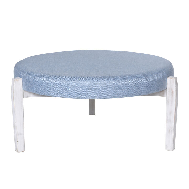 3 Leg Round Ottoman