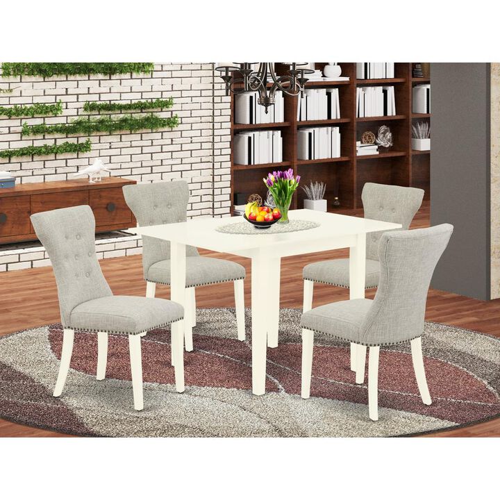 Dining Room Set Linen White