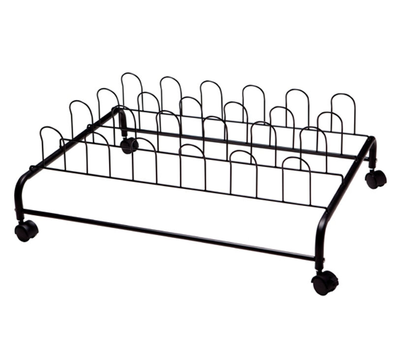 Suprima® Underbed Shoe Holder with Wheels