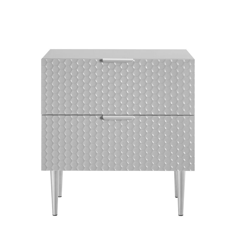 Inspired Home Karisma  Side Table, Nightstand