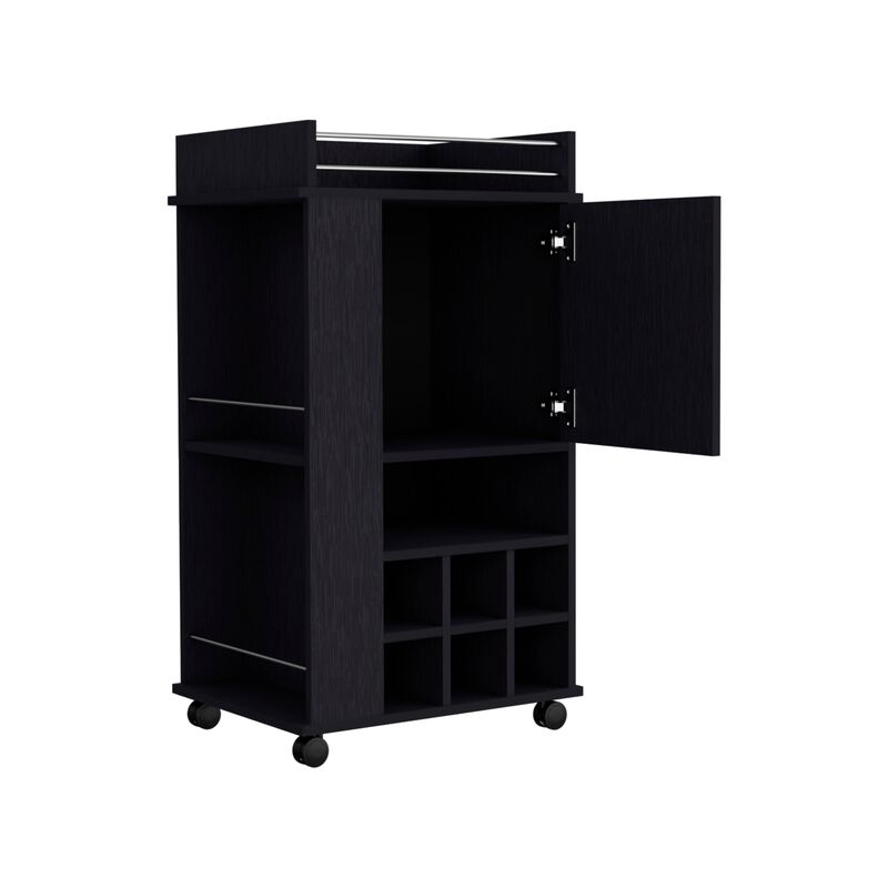 Bar Cart Reese, Living Room, Black