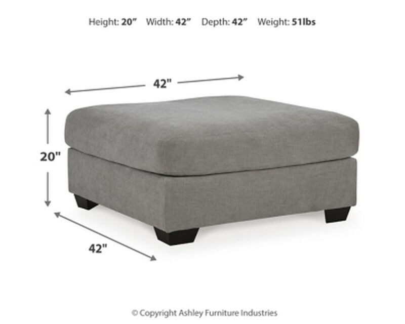Oversized Accent Ottoman