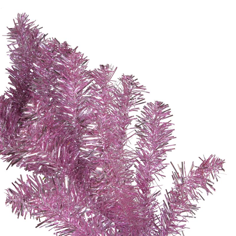9' x 12" Pink Artificial Christmas Garland  Unlit