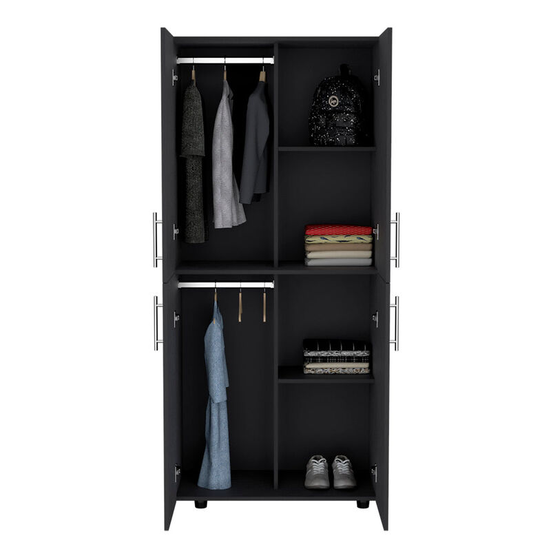 Armoire Moscow, Bedroom, Black