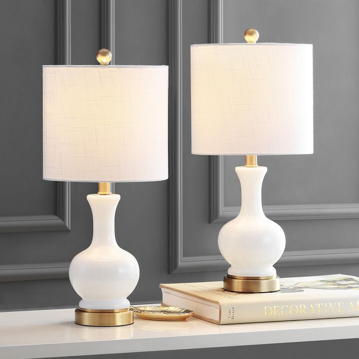 Cox Glassmetal LED Table Lamp (Set of 2)
