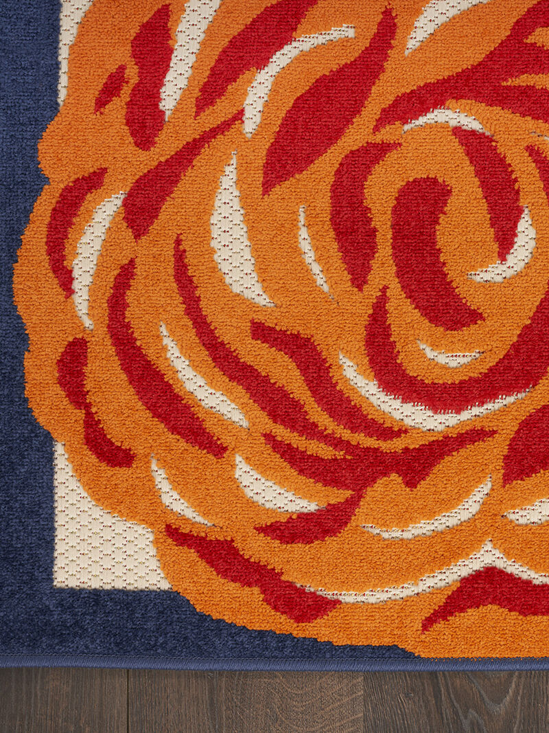 Aloha ALH32 Multicolor 6' x 9' Rug