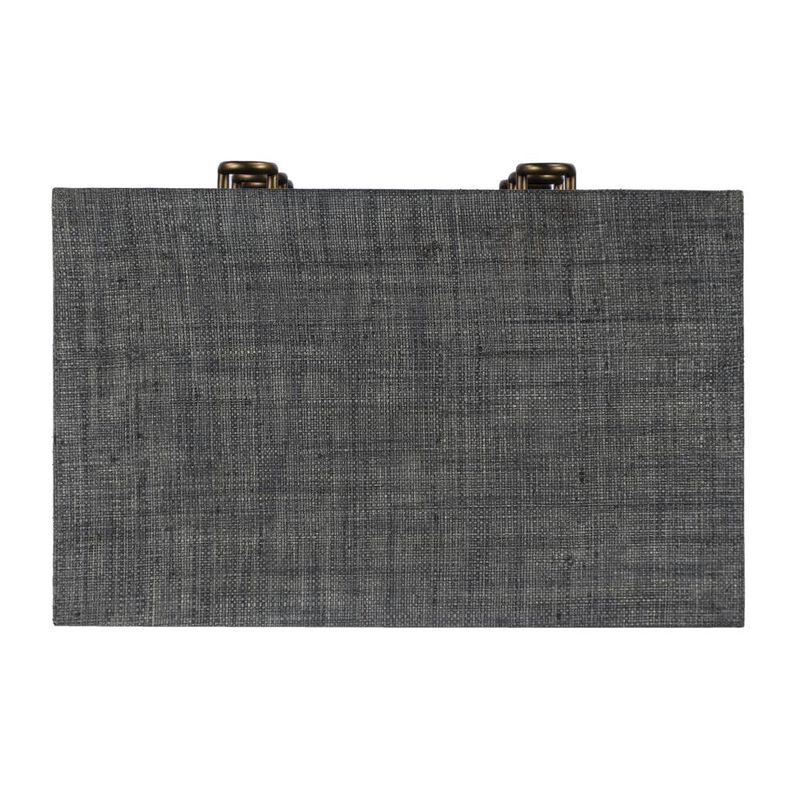 Butler Specialty Chatham Raffia Chest, Charcoal
