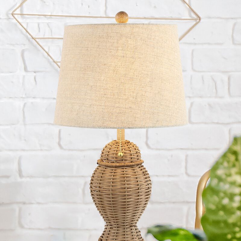 Margie Bohemian Rustic Iron LED Table Lamp
