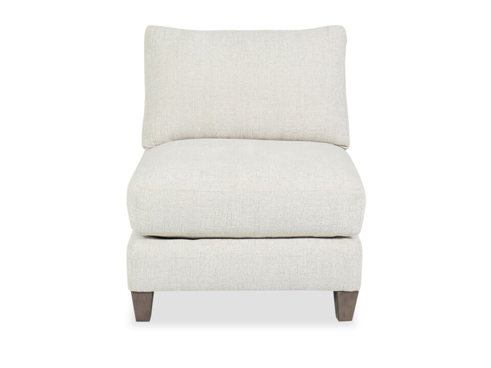 Mila Fabric Armless Chair