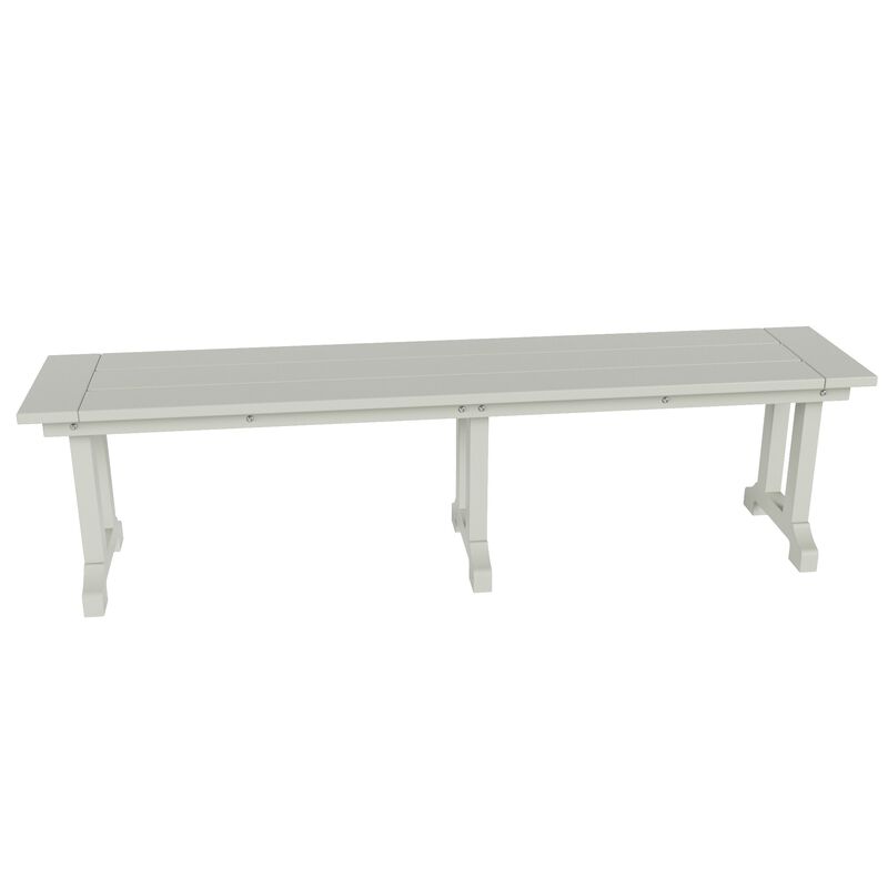 WestinTrends 65" Outdoor Dining Bench