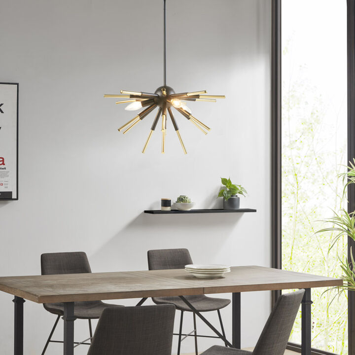 Ely 3-Light Spiked Chandelier