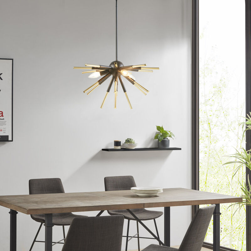 Ely 3-Light Spiked Chandelier