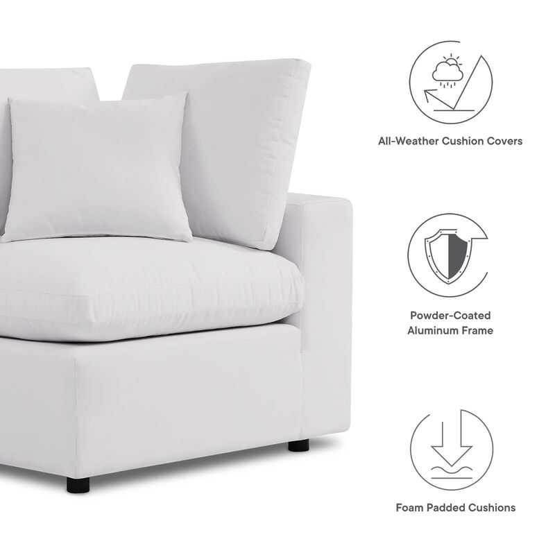 Modway - Commix Overstuffed Outdoor Patio Loveseat