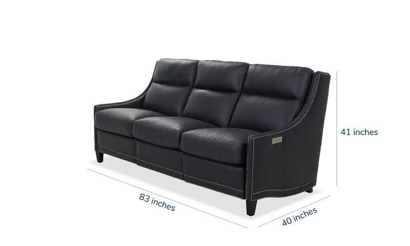 Richmond Power Motion Sofa in Blue