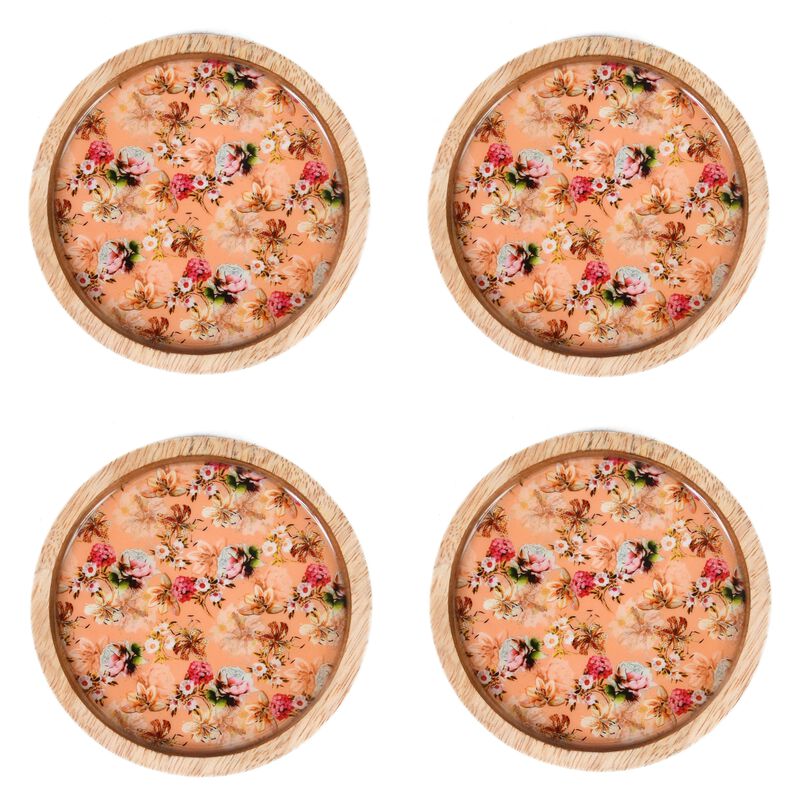 Blossom Breeze Coaster ( set of 4 Pcs )