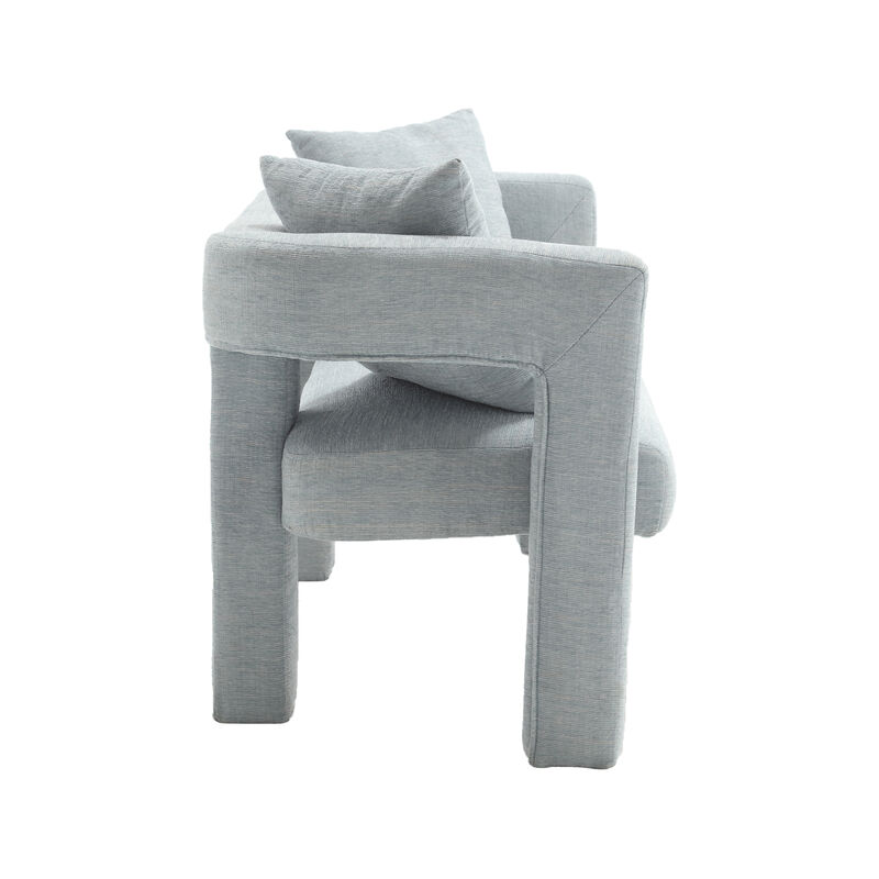 Merax Modern Chenille Loveseat Sofa