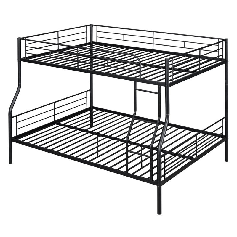 Full XL Over Queen Metal Bunk Bed