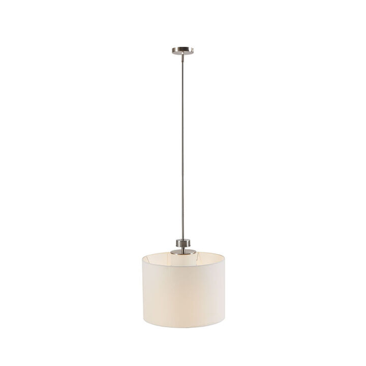 Pacific Metal Pendant With Drum Shade