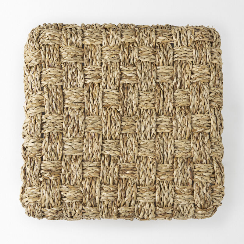 Adele Brown Pouf
