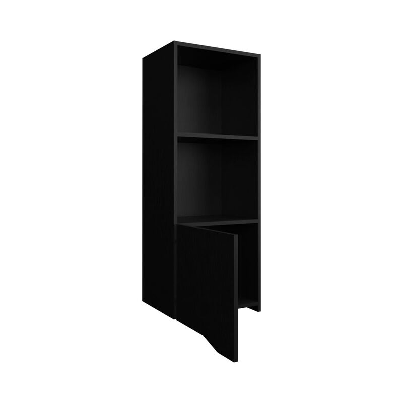 Wall Cabinet Hopewell, Living Room, Black
