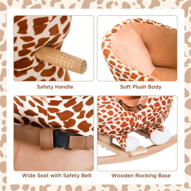 Baby Rocking Horse Safe & Fun Ride-On Toy for Toddlers and Kids