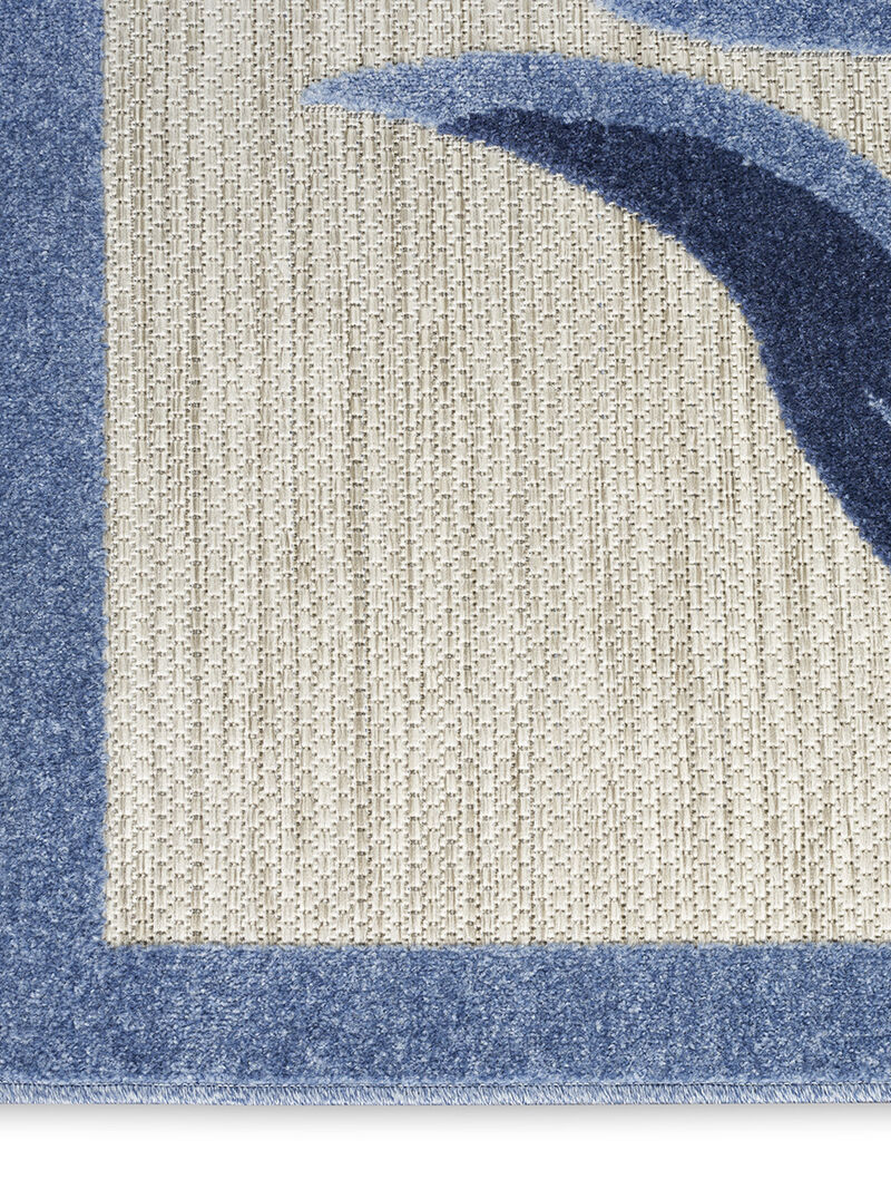 Aloha ALH33 Blue/Gray 9' x 12' Rug
