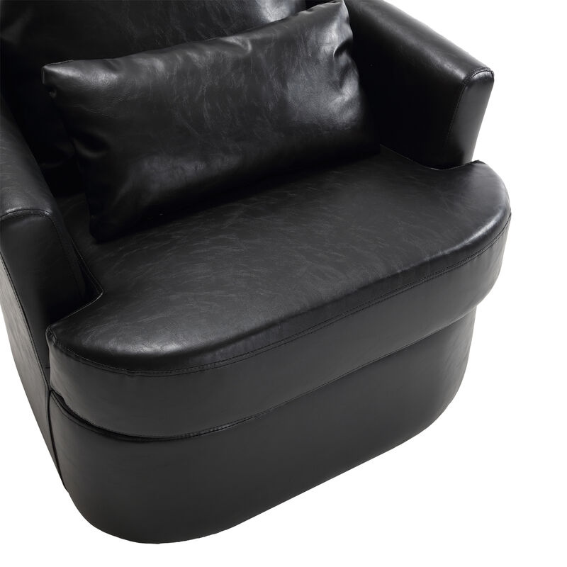 Merax 360 Degree Swivel Barrel Chair Accent Chair