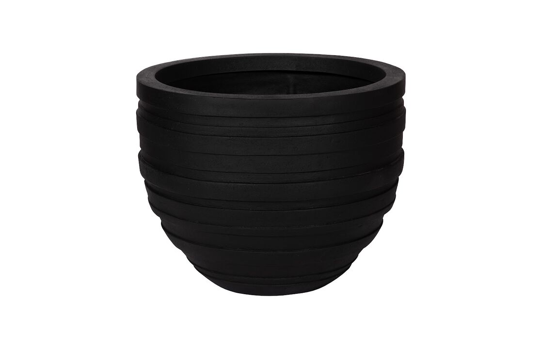 June Small Planter in Black