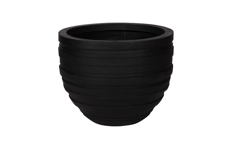 June Small Planter in Black