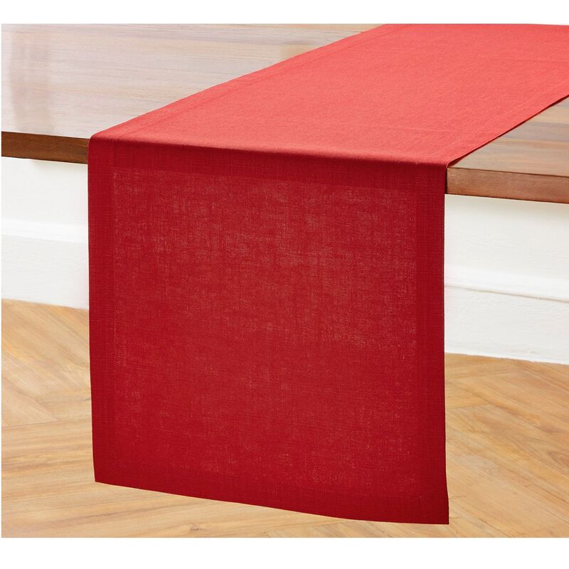 Solino Home 100% Pure Linen Table Runner | Diana
