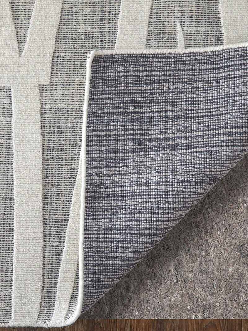 Peconic T8009 Ivory/Black 8' x 10' Rug By Thom Filcia